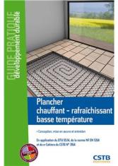 Les planchers chauffants/rafraîchissants 