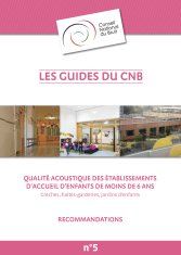 Qualité acoustique des établissements d'accueil d'enfants de moins de 6 ans