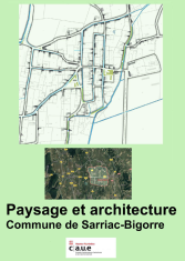 Paysage et architecture : commune de Sarriac-Bigorre