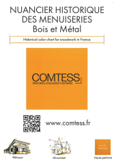 Nuancier historique des menuiseries Bois et métal