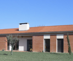 Maison neuve - Une toulousaine contemporaine
