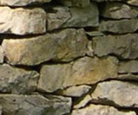 Mur en pierre sèche