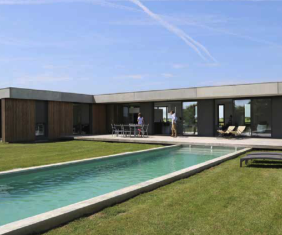 Maison neuve - Insertion contemporaine