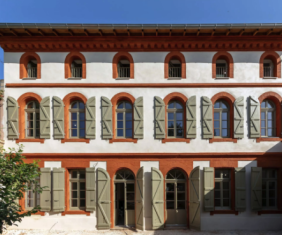 Renouvellement urbain - Logements sociaux et jardin en coeur de Bastide