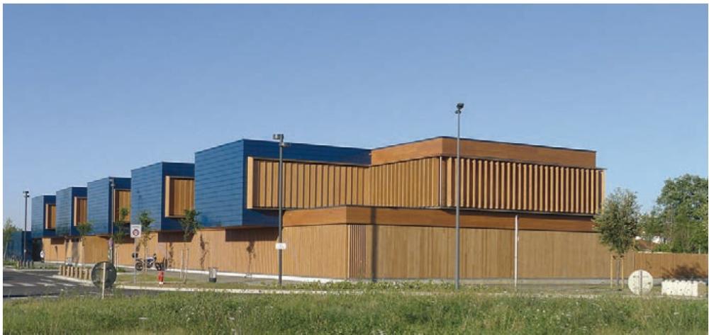 ©Kevin Dolmaire Groupe scolaire Canta Lauseta - 360°Architecture