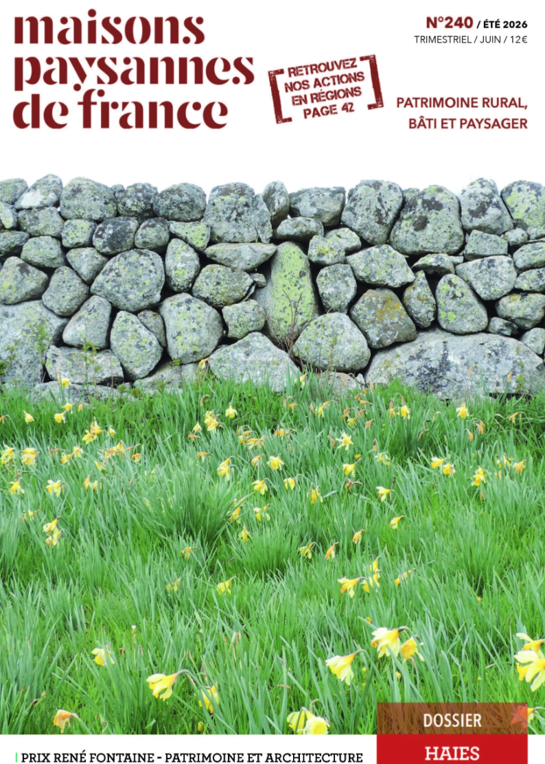 Couverte n°240 Maisons Paysannes de France